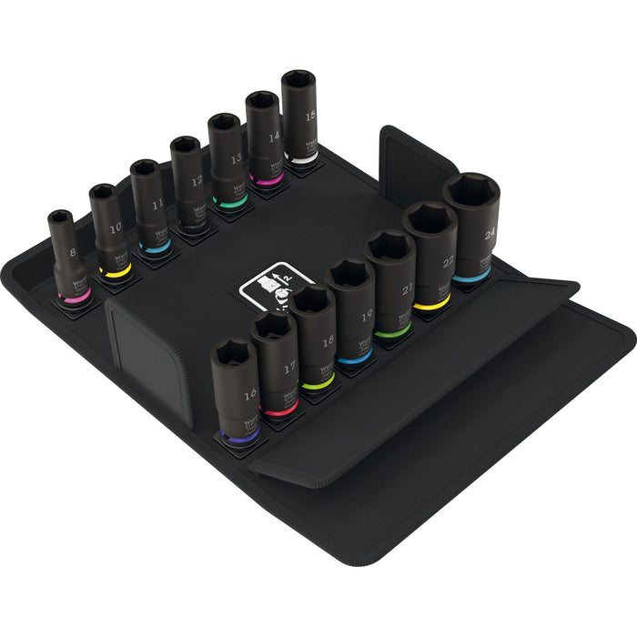 Wera 8790 B Impaktor Deep Set 1, 14 pieces