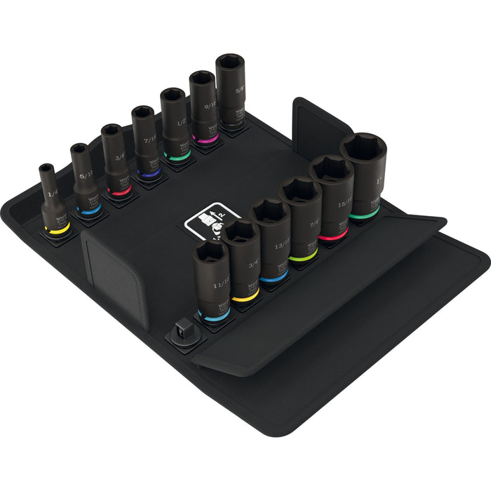 Wera 8790 B Impaktor Deep Imperial Set 1, 13 pieces