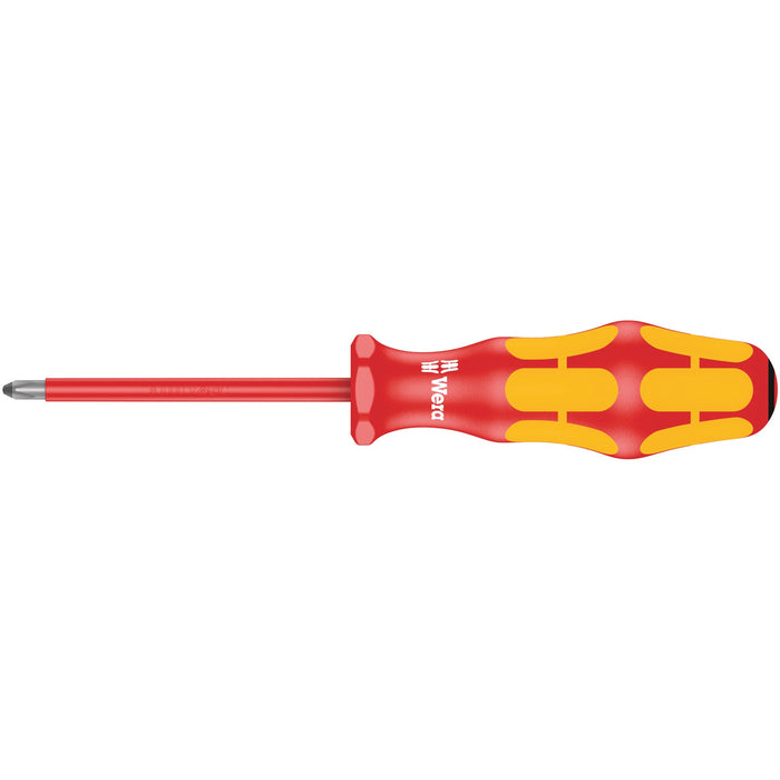 Wera 165 i PZ VDE Insulated screwdriver for Pozidriv screws, PZ 1 x 80 mm