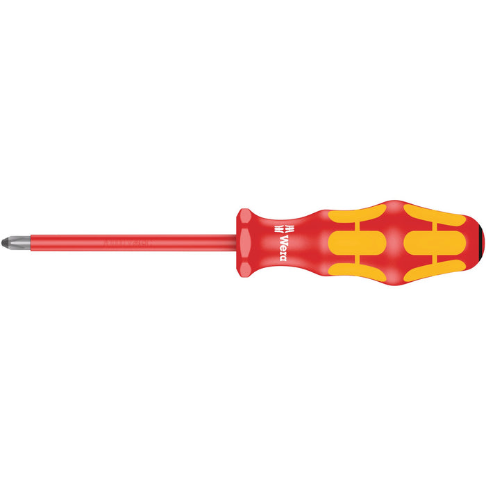 Wera 165 i PZ VDE Insulated screwdriver for Pozidriv screws, PZ 2 x 100 mm