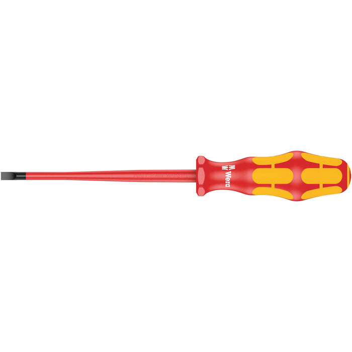 Wera 160 iS VDE Insulated screwdriver with reduced blade diameter for slotted screws, 1