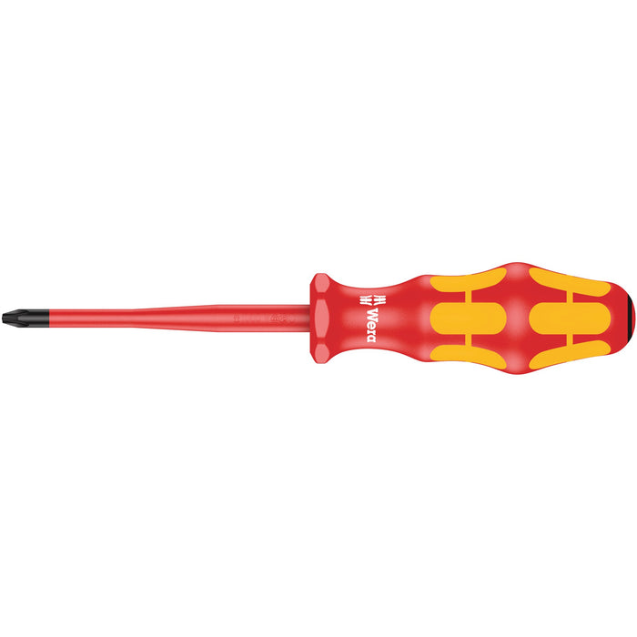 Wera 165 iS PZ VDE Insulated screwdriver with reduced blade diameter for Pozidriv