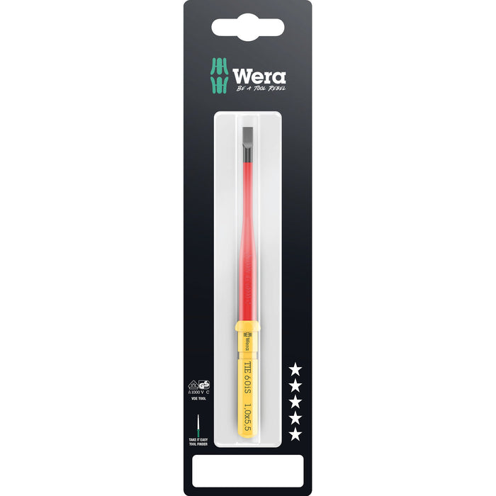 Wera Kraftform Kompakt VDE 60 iS Take it easy SB, 1 x 5.5 x 157 mm