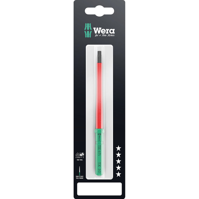 Wera Kraftform Kompakt VDE 67 i TORX® Take it easy SB, TX 30 x 157 mm