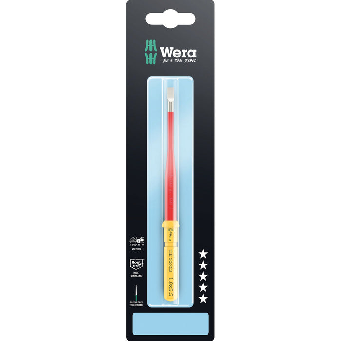 Wera Kraftform Kompakt VDE 3060 iS Take it easy SB, Edelstahl, 1 x 5.5 x 157 mm