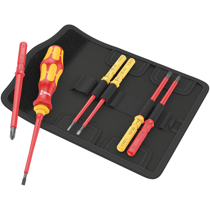 Wera Kraftform Kompakt VDE 7 Universal 1 Tool finder, 7 pieces