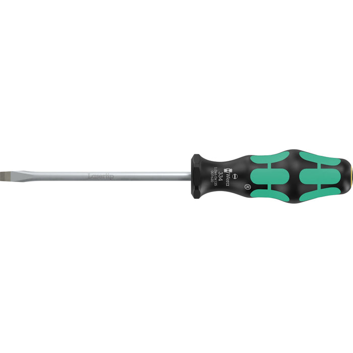 Wera 334 Screwdriver for slotted screws, 1 x 6 x 125 mm