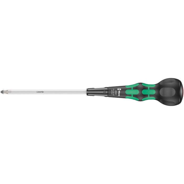 Wera 1850 PH Kraftform Ball-Grip Phillips-head screwdriver, PH 2 x 150 mm