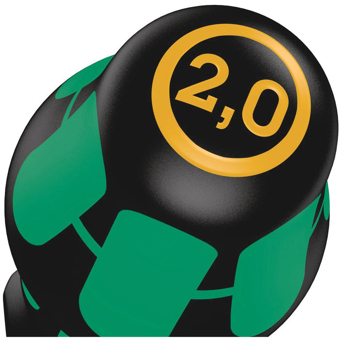 Wera 335 Screwdriver for slotted screws, 0.4 x 2 x 60 mm