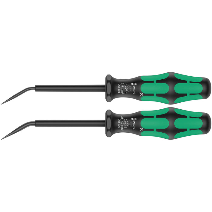 Wera 338/2 Set of actuation tools for terminal blocks (spring cages), 2 pieces