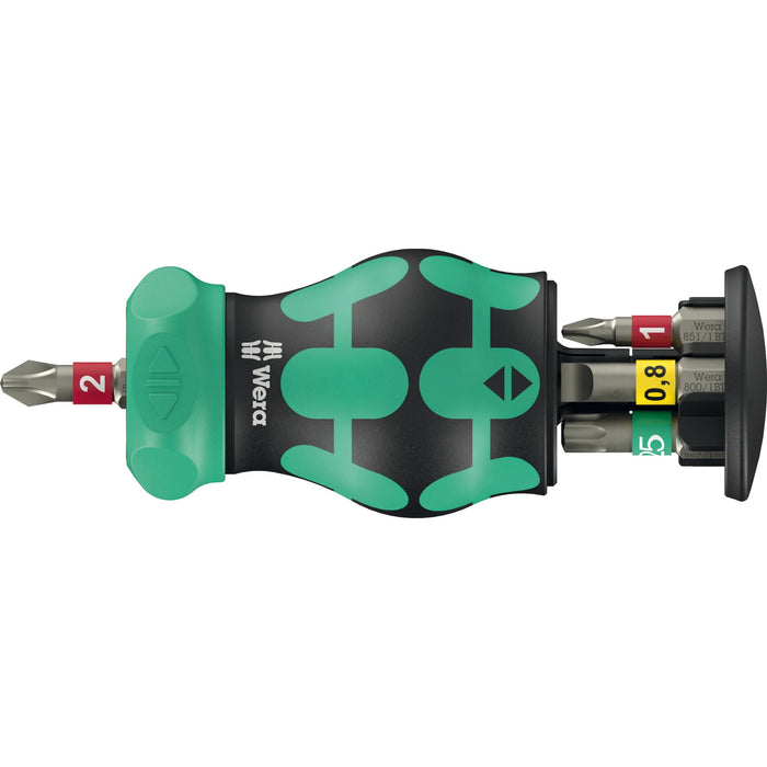 Wera Kraftform Kompakt Stubby magazine RA 1, 6 pieces
