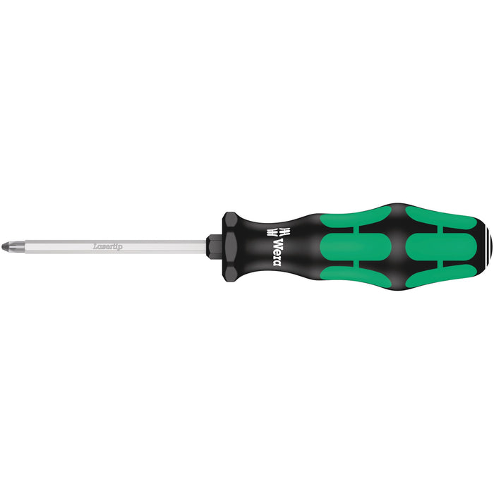 Wera 355 SK PZ Screwdriver for Pozidriv screws, PZ 1 x 80 mm