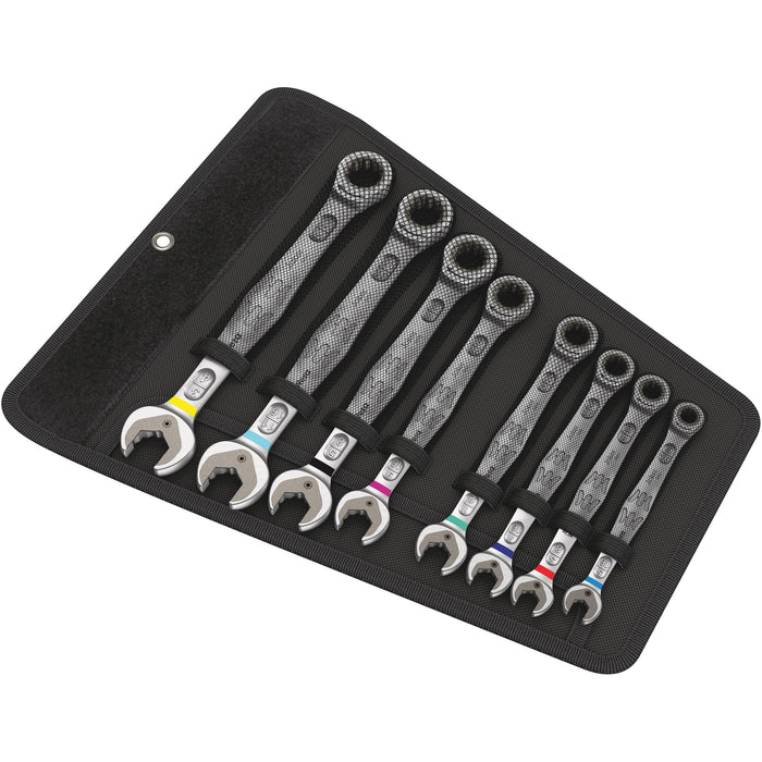 Wera 6000 Joker 8 Imperial Set 1 Ratcheting combination wrenches set, Imperial, 8