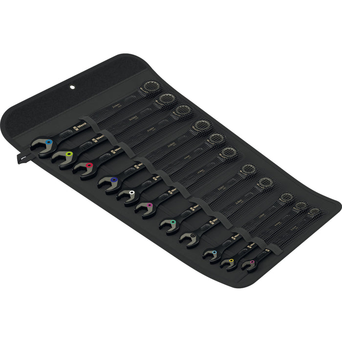 Wera 6000 Joker Black Edition 11 Set 1 Ratcheting combination wrenches set, 11 pieces