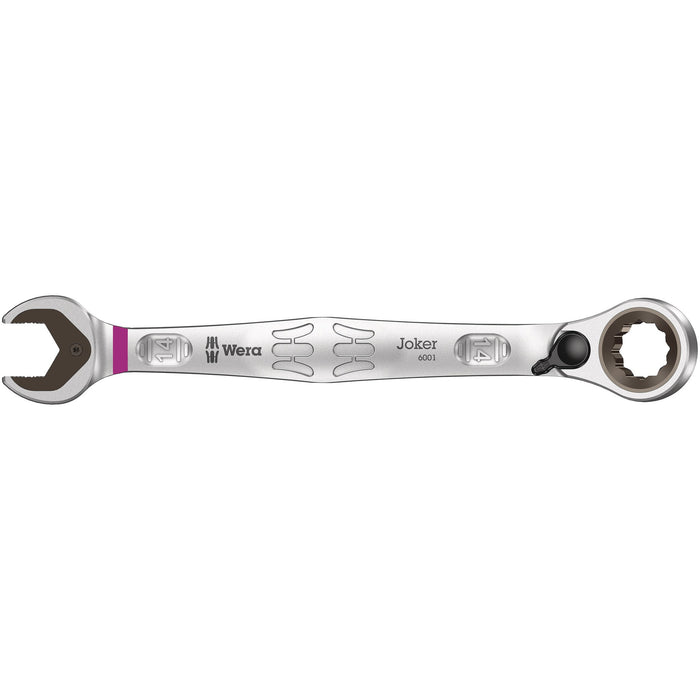Wera 6001 Joker Switch Ratcheting combination wrench, with switch lever, 14 x 187 mm