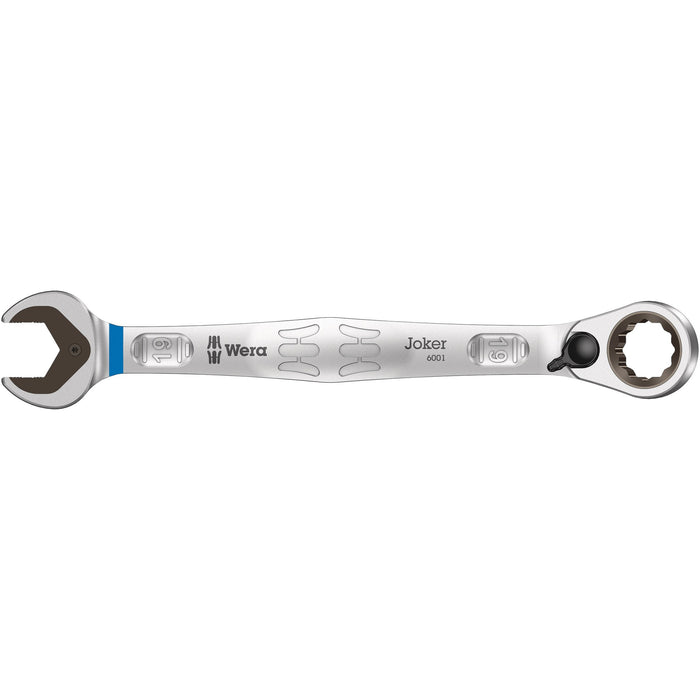 Wera 6001 Joker Switch Ratcheting combination wrench, with switch lever, 19 x 246 mm
