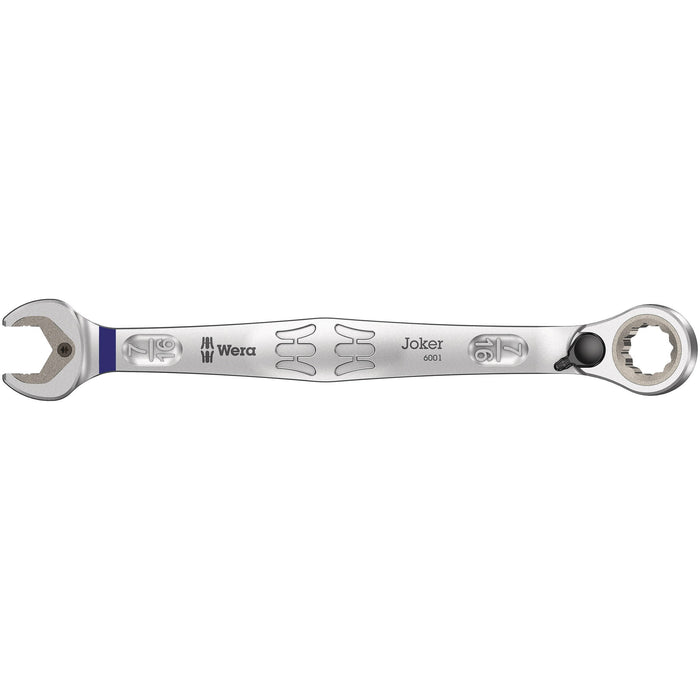 Wera 6001 Joker Switch Ratcheting combination wrench, with switch lever, Imperial,