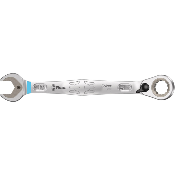 Wera 6001 Joker Switch Ratcheting combination wrench, with switch lever, Imperial,