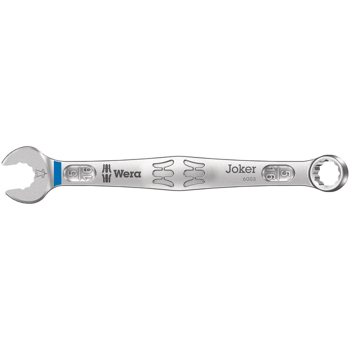 Wera 6003 Joker Combination wrench, Imperial, 5/16" x 115 mm