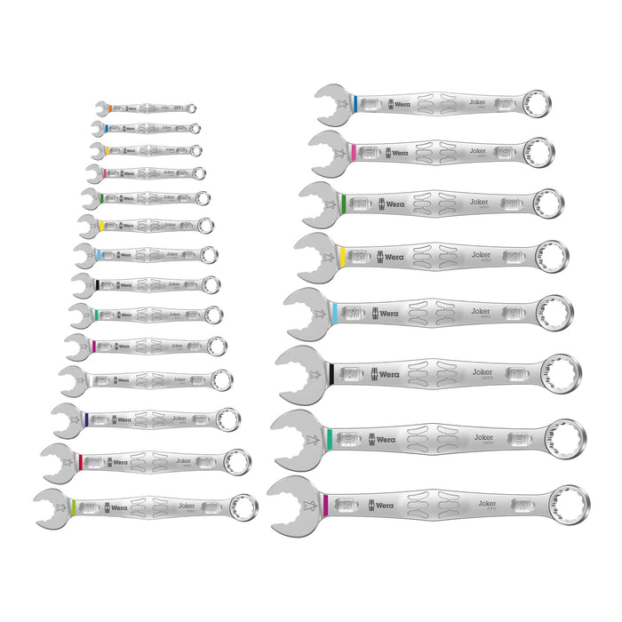 Wera 6003 Joker 22 Set 1 Combination wrench set, 22 pieces