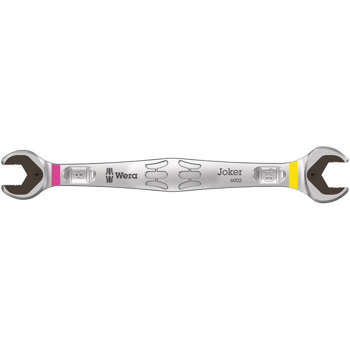 Wera 6002 Joker Double Open end wrenches, 8 x 10 x 141 mm