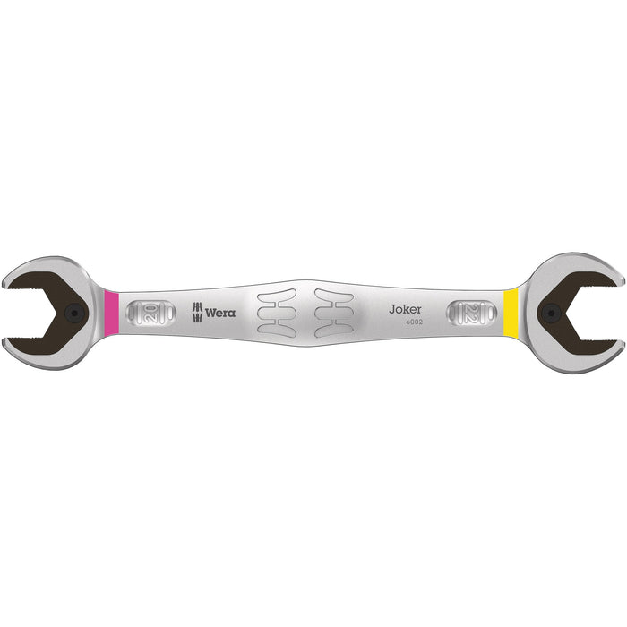 Wera 6002 Joker Double Open end wrenches, 20 x 22 x 260.5 mm