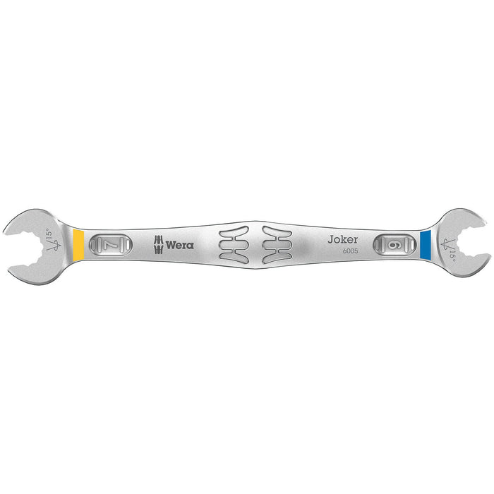 Wera 6005 Joker Double open end wrench, 6 x 7 x 111.8 mm