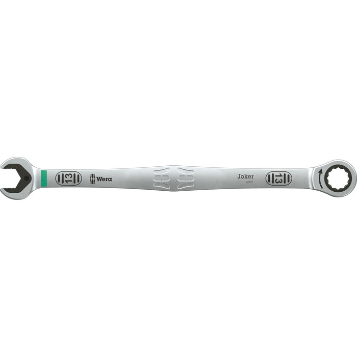 Wera 6007 Joker SB Ring ratchet spanner, long design, 13 x 245 mm