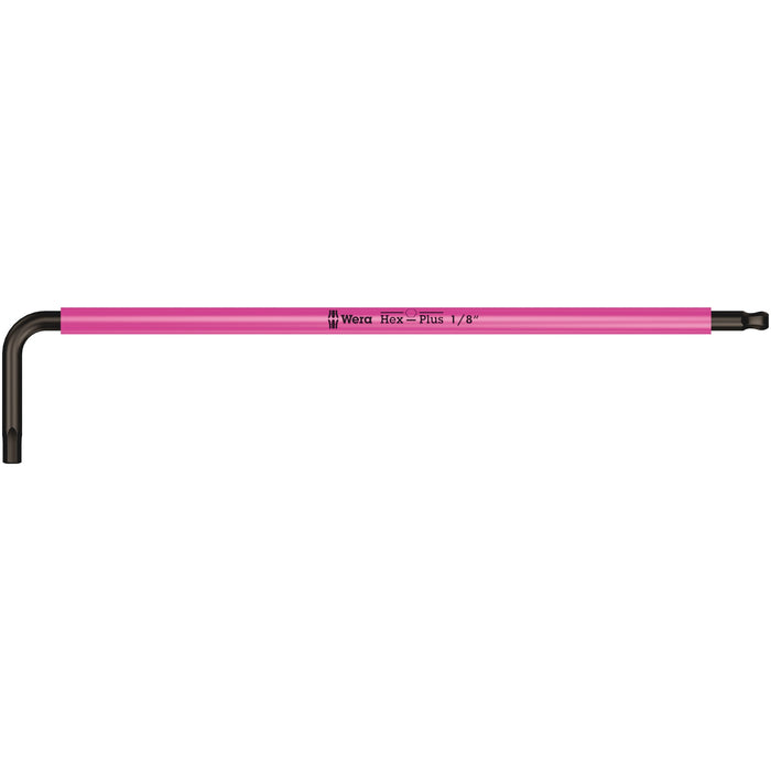 Wera 950 SPKL L-key Multicolour, Imperial, 1/8" x 123 mm