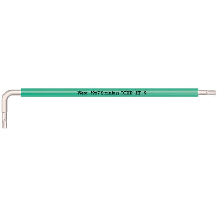 Wera 3967 SXL TORX® HF L-key Multicolour with holding function, long, stainless, TX 9 x