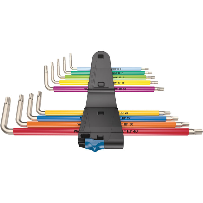 Wera 3967/9 TX SXL Multicolour HF Stainless 1 L-key set with holding function, stainless,