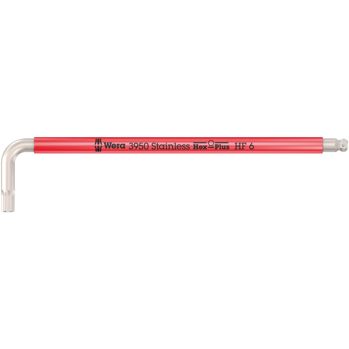 Wera 3950 SPKL Multicolour HF L-key, metric, stainless steel, with holding function, 6 x