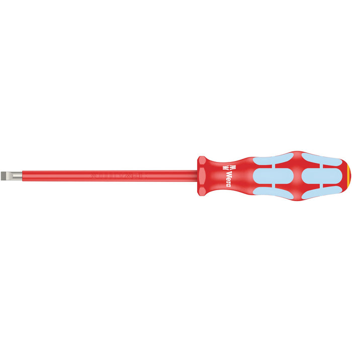 Wera 3160 i VDE Insulated screwdriver for slotted screws, stainless, 1 x 5.5 x 125 mm