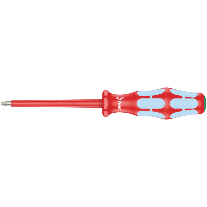 Wera 3167 i VDE insulated TORX® screwdriver, stainless steel, TX 9 x 80 mm