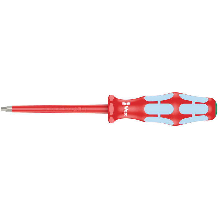 Wera 3167 i VDE insulated TORX® screwdriver, stainless steel, TX 10 x 80 mm