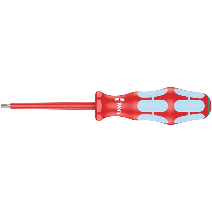 Wera 3167 i VDE insulated TORX® screwdriver, stainless steel, TX 15 x 80 mm