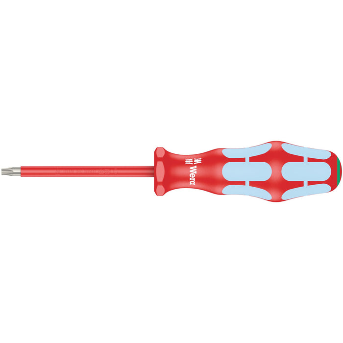 Wera 3167 i VDE insulated TORX® screwdriver, stainless steel, TX 20 x 80 mm