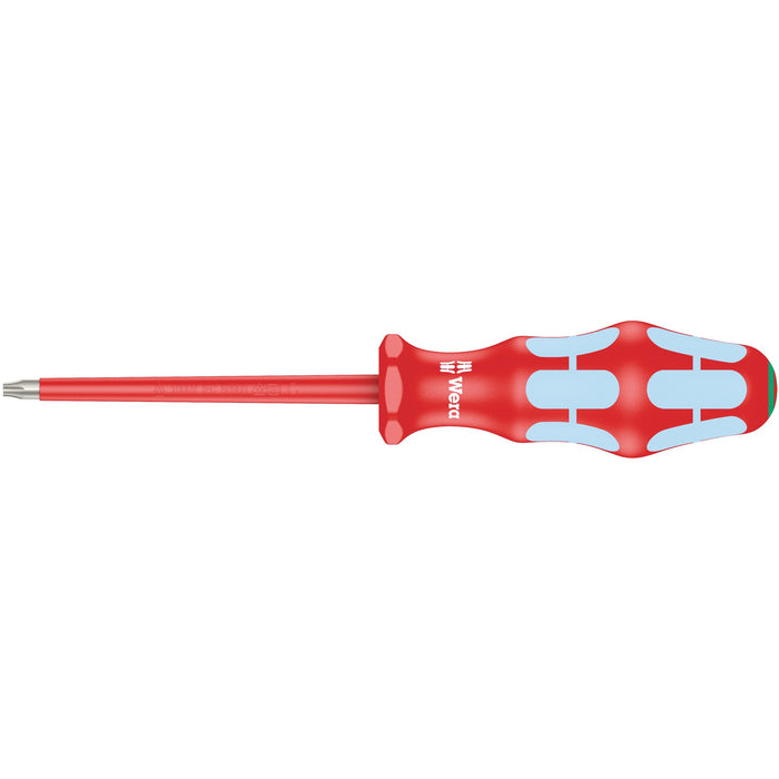 Wera 3167 i VDE insulated TORX® screwdriver, stainless steel, TX 25 x 100 mm