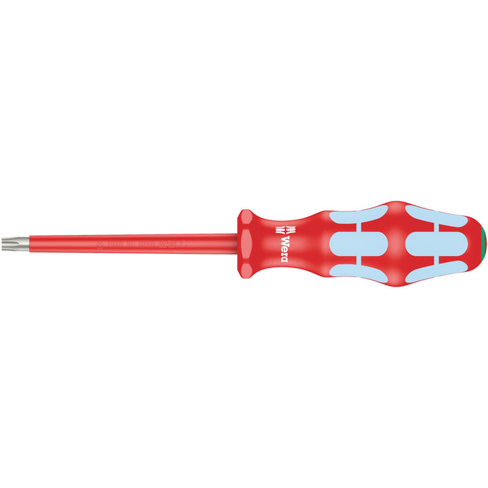 Wera 3167 i VDE insulated TORX® screwdriver, stainless steel, TX 30 x 100 mm