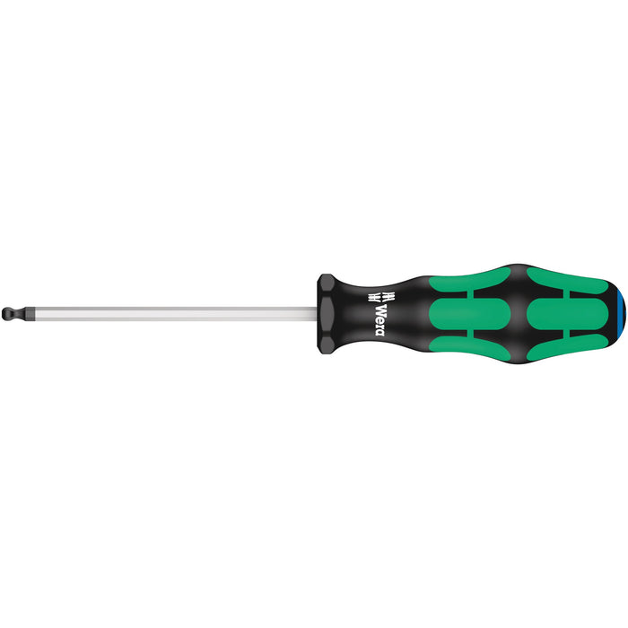 Wera 352 Ball end screwdriver for hexagon socket screws, 4 x 100 mm