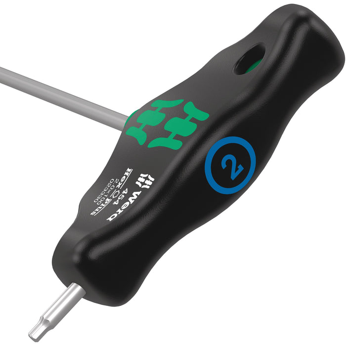 Wera 454 T-handle hexagon screwdriver Hex-Plus, 2.5 x 100 mm