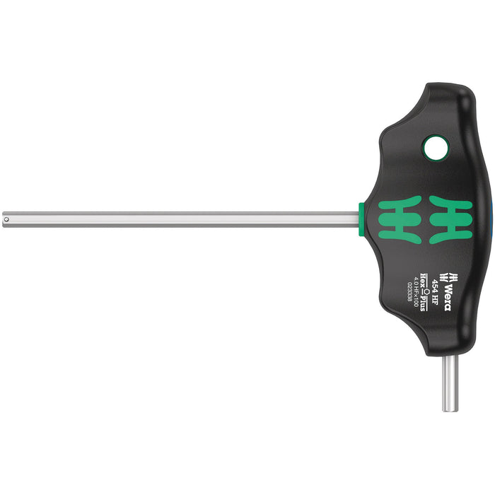 Wera 454 HF T-handle hexagon screwdriver Hex-Plus with holding function, 4 x 100 mm