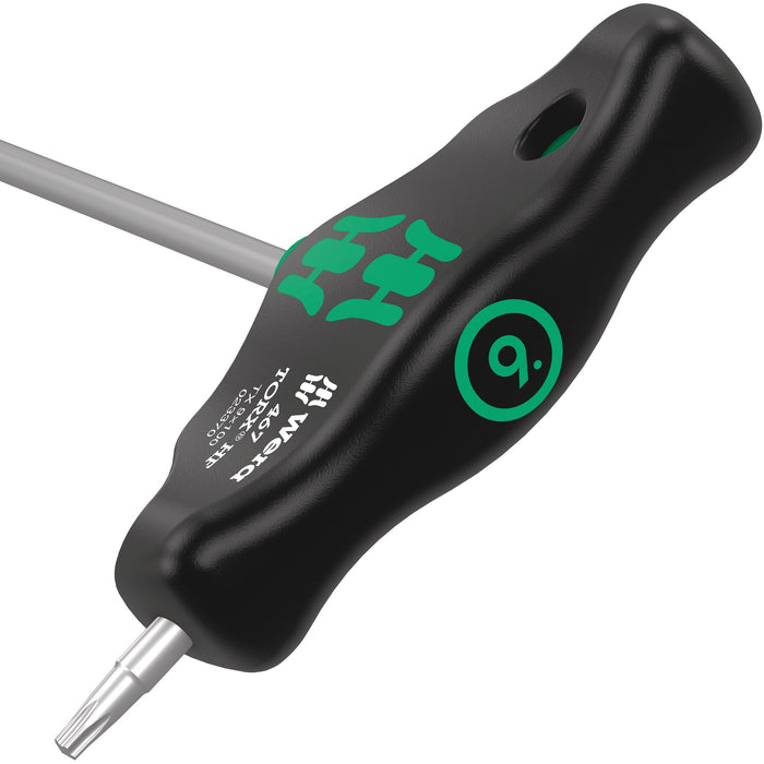 Wera 467 TORX® HF T-handle screwdriver with holding function, TX 27 x 200 mm