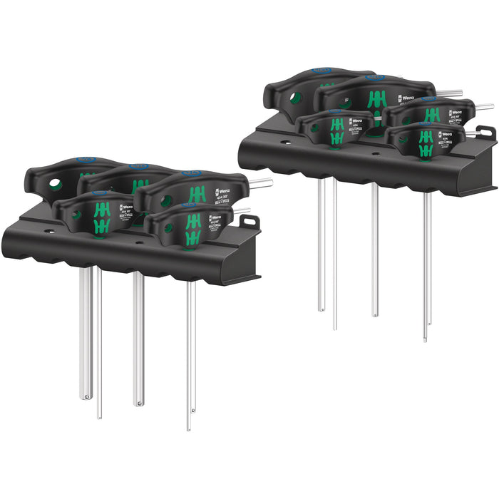 Wera 454/10 HF Set Imperial 1 screwdiver set T-handle screwdrivers Hex-Plus with