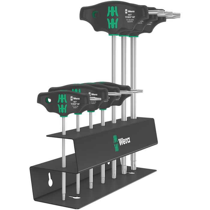 Wera 467/7 TORX® HF Set 2 Screwdriver set T-handle TORX® screwdrivers with holding