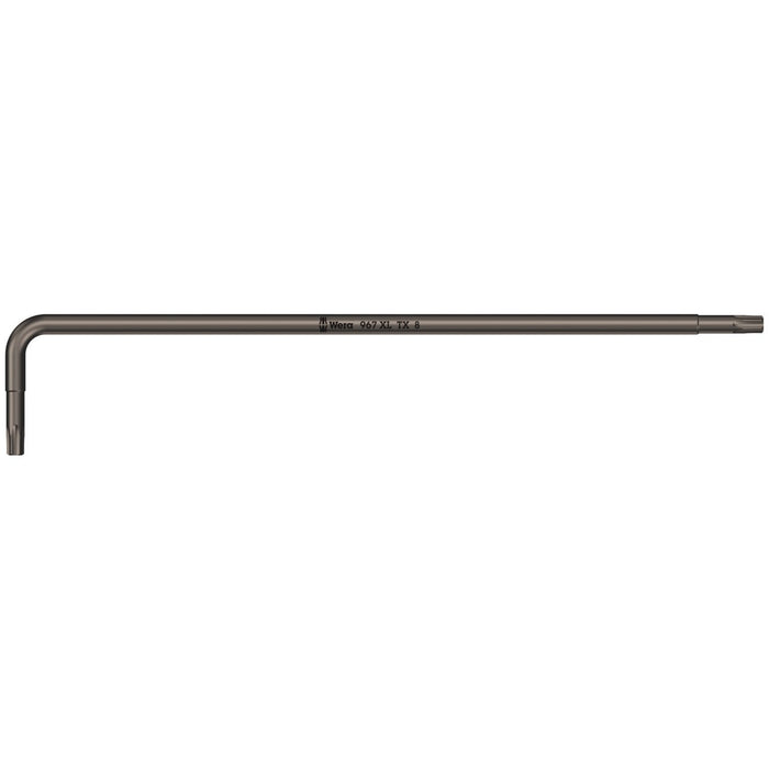 Wera 967 XL TORX® HF TORX® L-key with holding function, long, TX 8 x 90 mm
