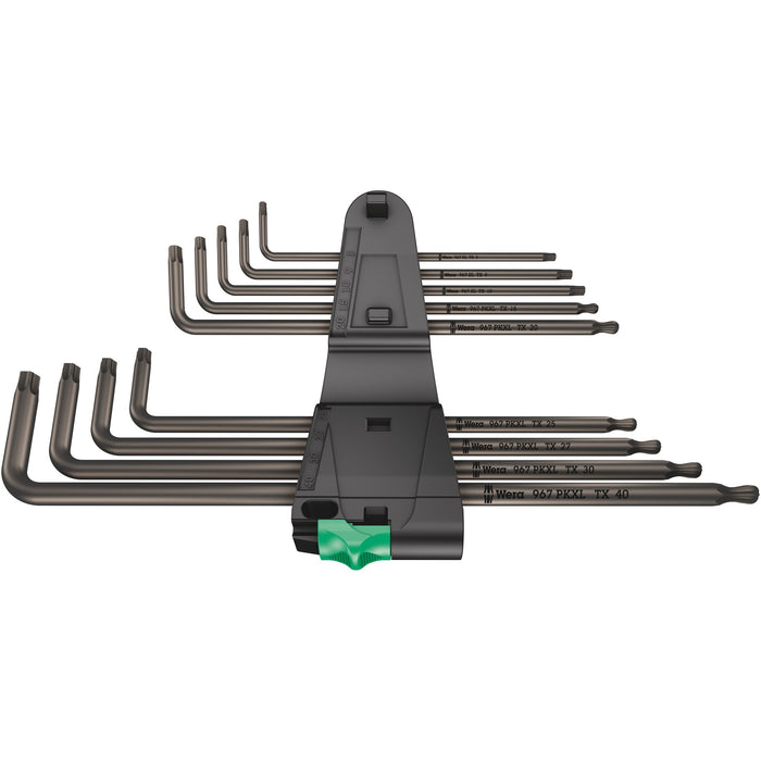 Wera 967/9 TX XL 1 TORX® L-key set, long, 9 pieces