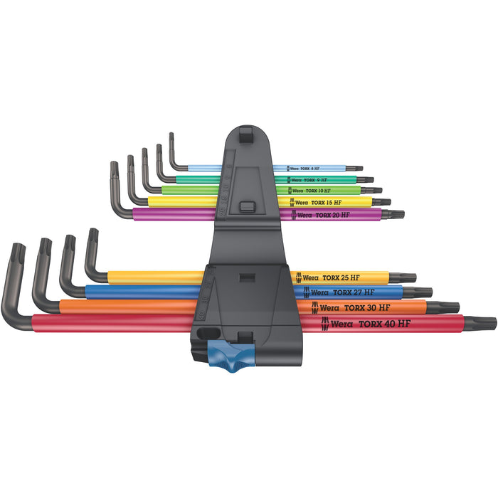 Wera 967/9 TX XL Multicolour HF 1 L-key set with holding function, long, 9 pieces