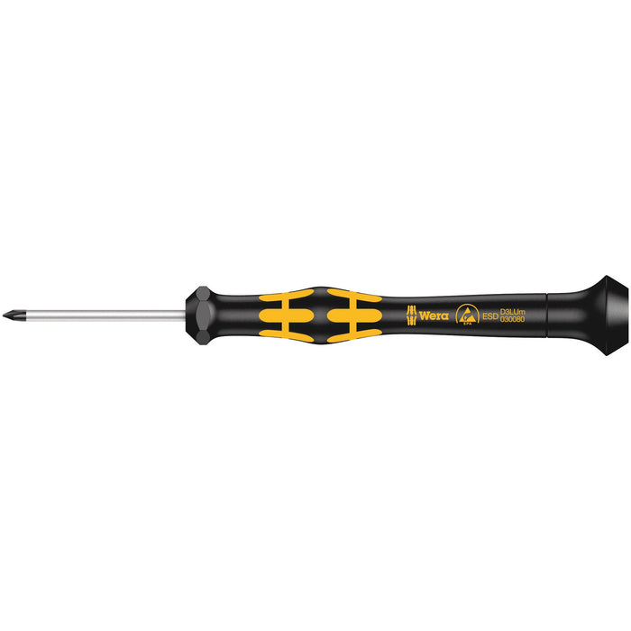 Wera 1572 ESD Kraftform Micro screwdriver for Microstix® screws, m x 40 mm
