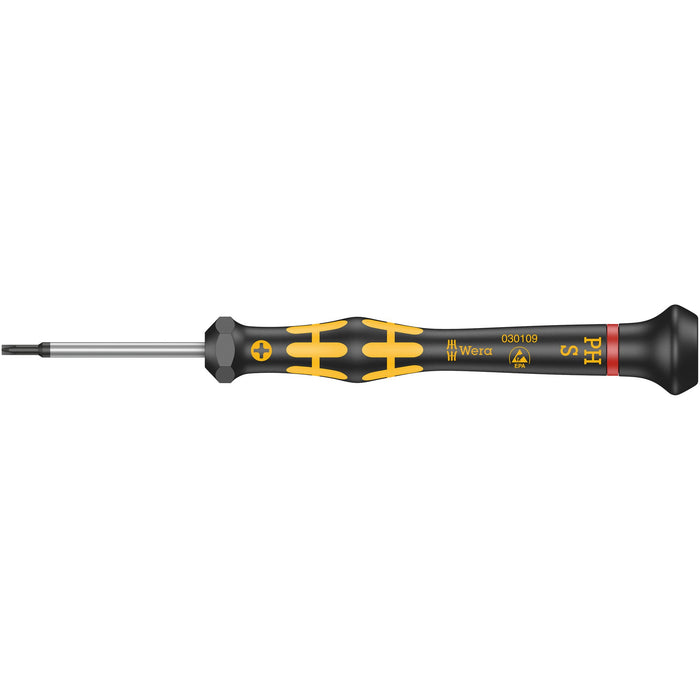 Wera 1550 PH S ESD Kraftform Micro screwdrivers, # 1 x 40 mm
